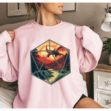 Dungeons and Dragons Sweatshirt, Funny Game Shirt, Vintage DnD Gaming Shirt, Sweatshirt For DnD Fans, Board Games Gifts, Dungeons Sweater
