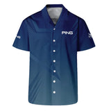 2024 PGA Championship Valhalla Golf Sport Ping Hawaiian Shirt Star Blue Gradient Straight Pattern Ov