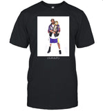 Allen Iverson Wearing Kobe Championship Goat Shirt