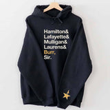 A Hamilton Christmas Sweatshirt, Alexander Hamilton Sweatshirt, Hamilton Musical Unisex Cotton Fit