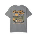 Cotton Breakfast Ball T-Shirt 2 Side, Classic Cotton Short Sleeve Top, Womenswear Tshirt Style001