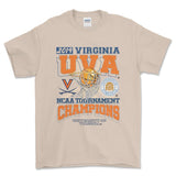 2019 NCAA Tournament Virginia T-Shirt, graphic vintage sports tees for men