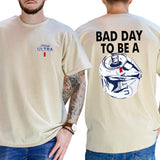 Bad Day To Be A Michelob Ultra T-shirt 2-Sided, Men's Drink Shirt, Beer Drinking Tee, Funny Gift For Men, Classic Casual Menswear, Soft Cotton Tshirt Style001
