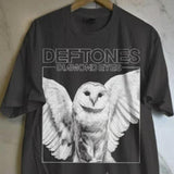 Deftones Tour Rock Band T-Shirt, Diamond Eyes Album Tee, Rock Music Band Shirt Menswear Top Underwear Tshirt