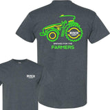 Busch Light Farmers Tractor 2-sided T-shirt, Busch Light T shirt Full Color For Men And Women Style001