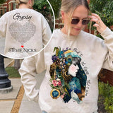 Don't Be A Lady Be A Legend T-shirt, Back To The Gypsy What I Was Shirt, Stevie Gypsy Lyric Shirt, Stevie Tee Shirt, Nicks Sweatshirt, Gift For Fan St