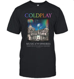 Coldplay Music Of The Spheres Lyofra 22 23 25 June 2024 Groupama Stadium T Shirt