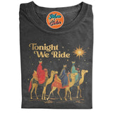 3 Wise Men Tonight We Ride Shirts, Cotton Unisex T-Shirt, Crew Neck, Size S- 3XL, Menswear Top, Womenswear Top Underwear Streetwear