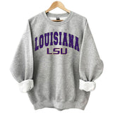43. LSU Tigers NCAA Football Vintage Shirts, University Sports Apparel, Unisex Classic Basketball Team Gift for Fans