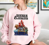 DnD Houses And Humans Parody Funny Dungeons Roleplay Game T-Shirt Sweatshirt Hoodie, Dungeons And Dragons Game Best Gift Shirt, Hoodie, Sweatshirt, Dn