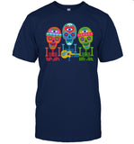 Concert Dark Star Orchestra Skeleton Krewe Trio 2025 Shirt