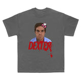 Dexter Morgan Shirt, Dexter Kitty Meme T-Shirt, Dexter Morgan Gift For Movies Lovers Casual Clothing Fabric Menswear Top Fleece