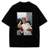 Anthony Bourdain T Shirt Parts Unknown Foodie Fan Shirt Graphic Tee Tribute Crewneck Cotton Menswear T-Shirt Style001