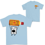 Doodlebob Fireball cinnamon Whiskey Tea Essential 2 Sided T-Shirt, Funny Drinking T-Shirt, Summer T-Shirt, Full Color T-Shirt, Unisex T-Shirt, For Men, For Women, Gift For All