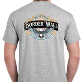 Border Wall Construction Co. T-shirt Menswear Cotton Tshirt Casual t shirt trump