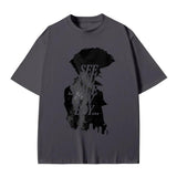 COWBOY BEBOP Shirt, Retro Anime Tshirts, Vintage Streetwear Spike Spiegel Shirt Cotton Menswear