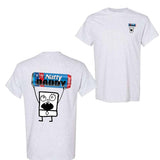 Doodlebob Natty Daddy 2 Sided T-Shirt, Funny Drinking T-Shirt, Summer T-Shirt, Unisex T-Shirt, For Men, For Women, Gift For All Menswear Top