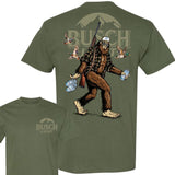 Big Foot Hunting Busch Light 2-sided Shirt, Hunting Shirt, Shirt Full Color Full Size for men and women Style001