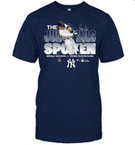 Aaron Judge The Judge Has Spoken Single Season 2022 AL Home Run Record Shirt