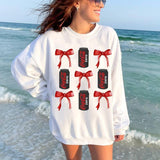 Coquette Coca Zero Sweatshirt, Coca Zero Bow Shirt Coca Zero Sweatshirts Womenswear