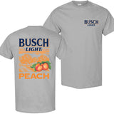 Busch Light Peach Scenic T-Shirt, Menswear Top, Colorful, For Him, For Her Style001