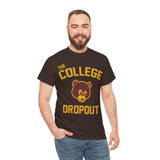 College Dropout Inspired Graphic Tee Menswear Retro Shirt T-Shirt Top Vintage Comfy Classic Cotton Casual Tshirt Streetwear Style001