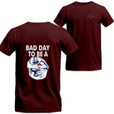 Bad Day To Be A Michelob Ultra 2 Sides T-shirt, Michelob Short Sleeve Tee, Unisex Shirt, Menswear Top, beer shirt, drinking shirt