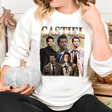 Castiel T Shirt, Vintage Castiel T Shirt, Gift For Woman and Man Unisex T-Shirt Sweatshirt Hoodie Style001