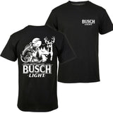 Busch Light Summer Hunting T-Shirt, Hunting T-Shirt, Menswear Top, Colorful, For Him, For Her Style001