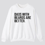Dads with beards are better T-Shirt, Husband Gift, Funny Dad T-Shirt, Classic Fit Men's T-Shirt with Graphic Design, Shirt For Dad, Fathers Day Tshirt
