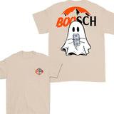 Boosh Light Boo Ghost Cute Halloween 2 Sided T-Shirt, Busch Light Halloween Shirt For Men And Women, Halloween Cute Ghost Trendy Shirt