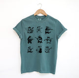 Animals Playing Music Funny T Shirt, Silly Comfort Colors Shirt