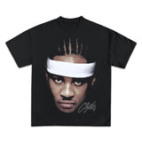 CARMELO ANTHONY GRAPHIC BOOTLEG T-SHIRT - STREETWEAR