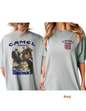 90s Camel The Hard Pack Unisex Garment-Dyed T-shirt  vintage Shirt, Joe Camel Promo Tee, Cowboy  T-shirt, sweater and Hoodie 2 sides