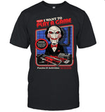2024 Limited Play A Game Saw Steven Rhodes Black T Shirt