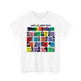 Black History Month Tshirt, What We Learn from Black History, Black Lives Matter Shirt, Unisex Casual Cotton