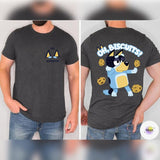 Bluey Biscuits T-Shirt, Oh Biscuits Shirt, Bandit Heeler Dance Shirt, Bluey 2 Side Shirt 2024, Bluey Bandit Shirt, Bluey Cool Dad
