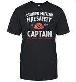 Couch Potato Dunder Mifflin Fire Safety Captain Est.2009 Shirt