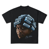 BIG WORM JUMBO GRAPHIC BOOTLEG T-SHIRT - STREETWEAR Style001