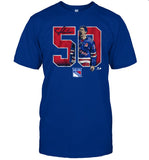 Chris Kreider 50 Goals New York Hockey Shirt Limited