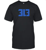 Detroit LYFE the 313 Tee Shirt