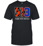 Cincinnati Bengals 513 Stands With Buffalo Limited Shirt