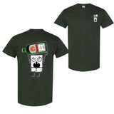 Doodlebob Jagermeister 2 Sided T-Shirt, Funny Drinking T-Shirt, Unisex T-Shirt, For Men, For Women, Gift For All Menswear Top