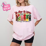 Boys of Winter Christmas, Holiday Movie, Christmas Matching Family, Retro Holiday, Casual Sweashirt Hoodie Tshirt Shirt Collar Comfort