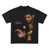 Drake Take Care Album T-Shirt, Solid colors are %100 cotton