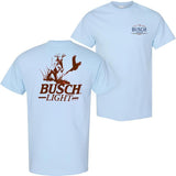 Busch Light -Beer- Busch Light Hunting Dog Tshirt , Casual Graphic Round Neck T-shirt for Summer, Fashion Top for Daily Wear, T shirt For Men And Wome