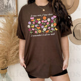 DARK CHOCOLATE Retro Eras Piano Flowers Shirt, Surprise Songs Flowers T-ShirtSweatshirtHoodie