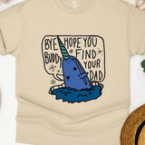 Buddy The Elf Christmas Shirt, Bye Buddy Hope You Find Your Dad, Funny Christmas Sweatshirt, Xmas Movie Tee, Holiday Sweater, Christmas Gift