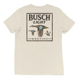 BUSCH LIGHT, BUSCH LIGHT HUNTING CAMO DUCK T-SHIRT, For Men, For Women, Casual Graphic Round Neck T-shirt for Summer, Fashion Men's Top for Daily Wear Style001