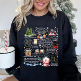 Chrismas Cozy Unisex SweatshirtShirtHoodie, Christmas Song Lyrics Shirt